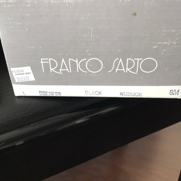 Franco Sarto black shoes size 8 - Picture 7 of 7